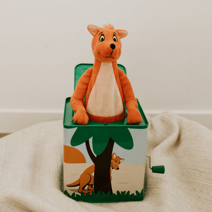 Mizzie The Kangaroo Musical Hop Out Mizzie Music Box for Toddlers